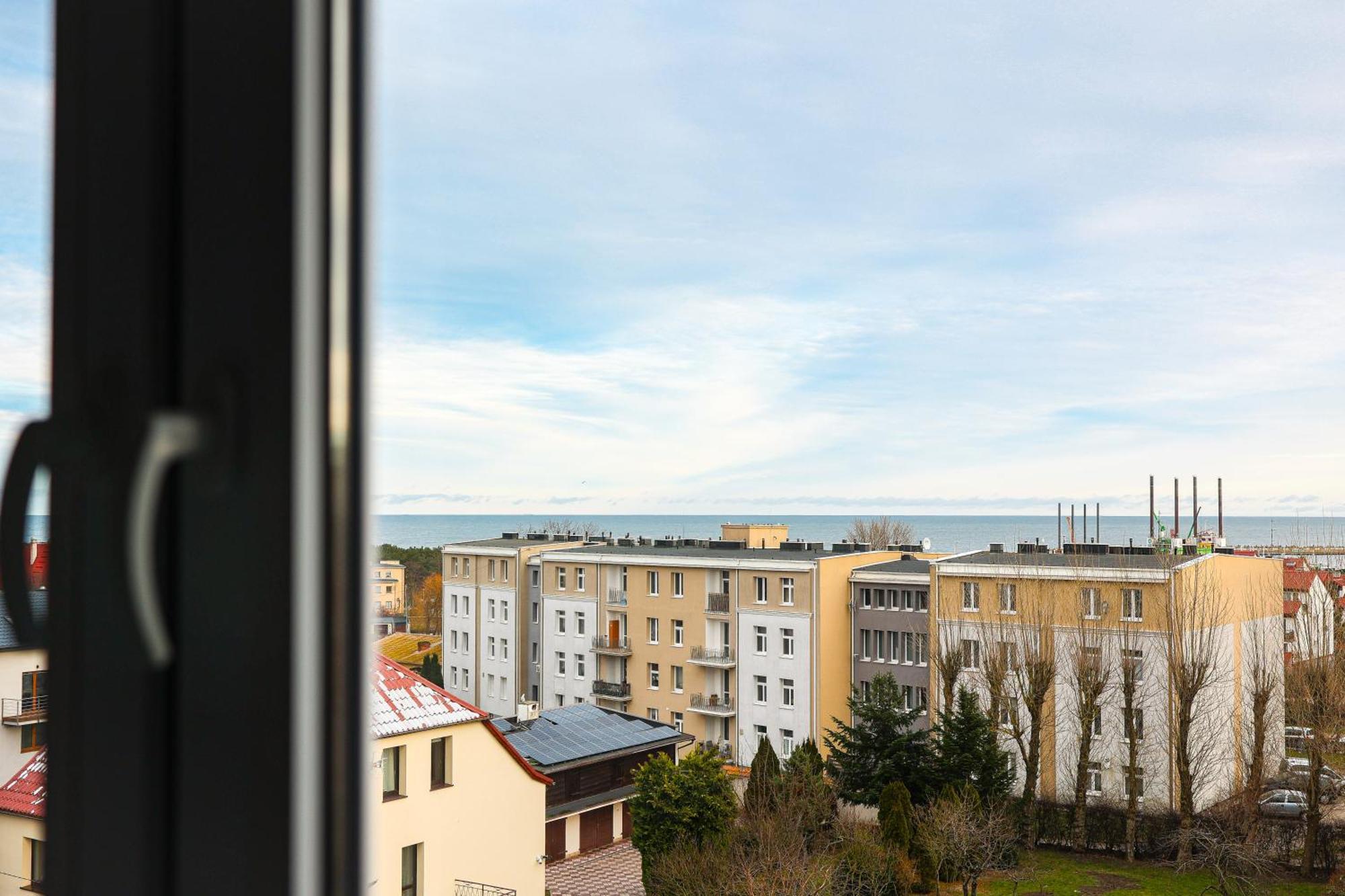 Apartament Czarno Na Bialym Władysławowo Esterno foto