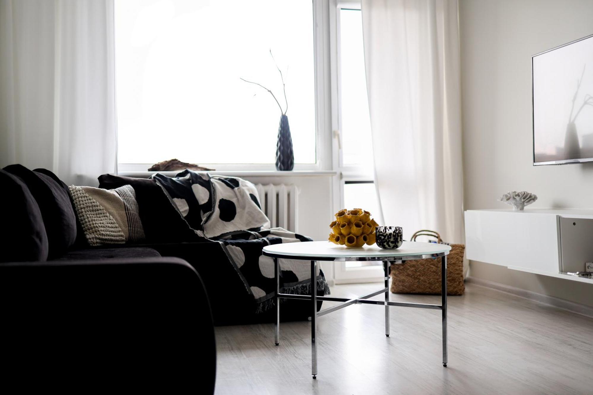 Apartament Czarno Na Bialym Władysławowo Esterno foto