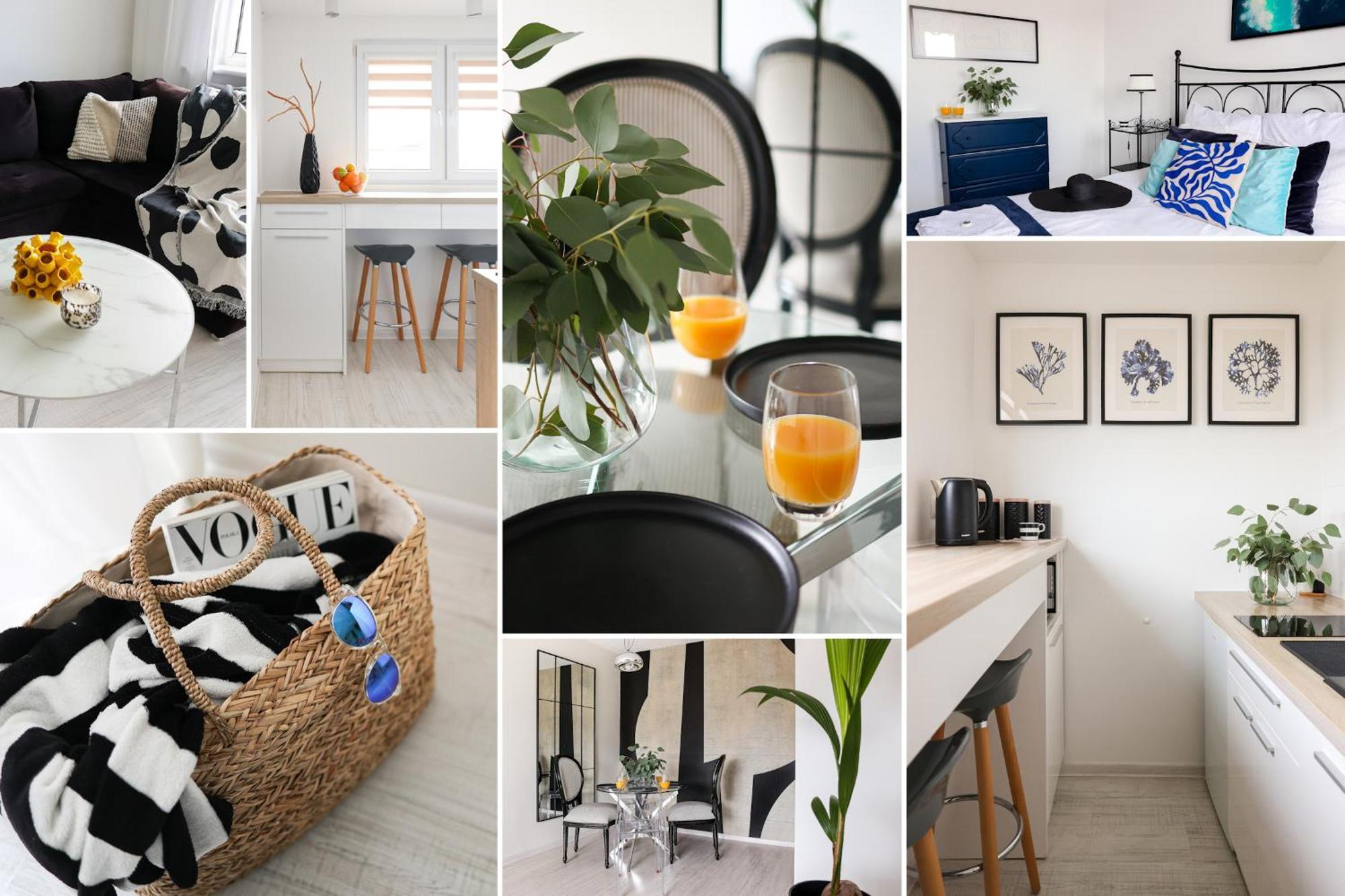 Apartament Czarno Na Bialym Władysławowo Esterno foto